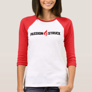 Passion Struck Woman's 3/4 length shirt