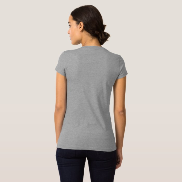 back of passion struck t-shirt for women