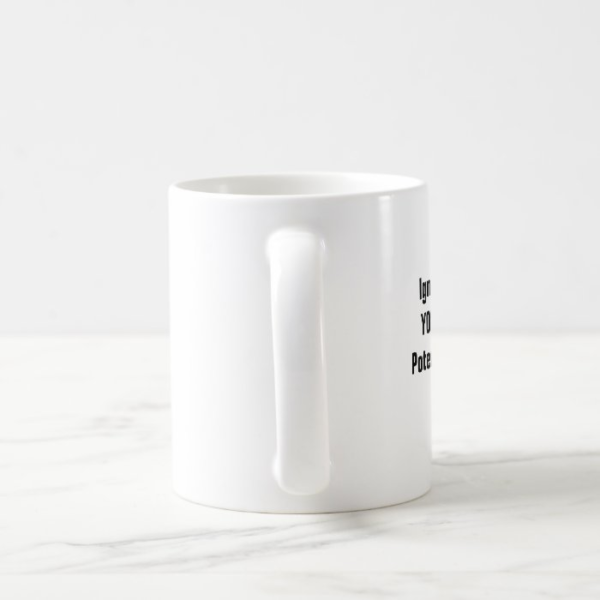 Passion Struck Branded Coffee Cup back