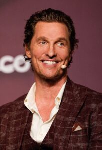 Matthew McConaughey Showing Up for His Academy Award