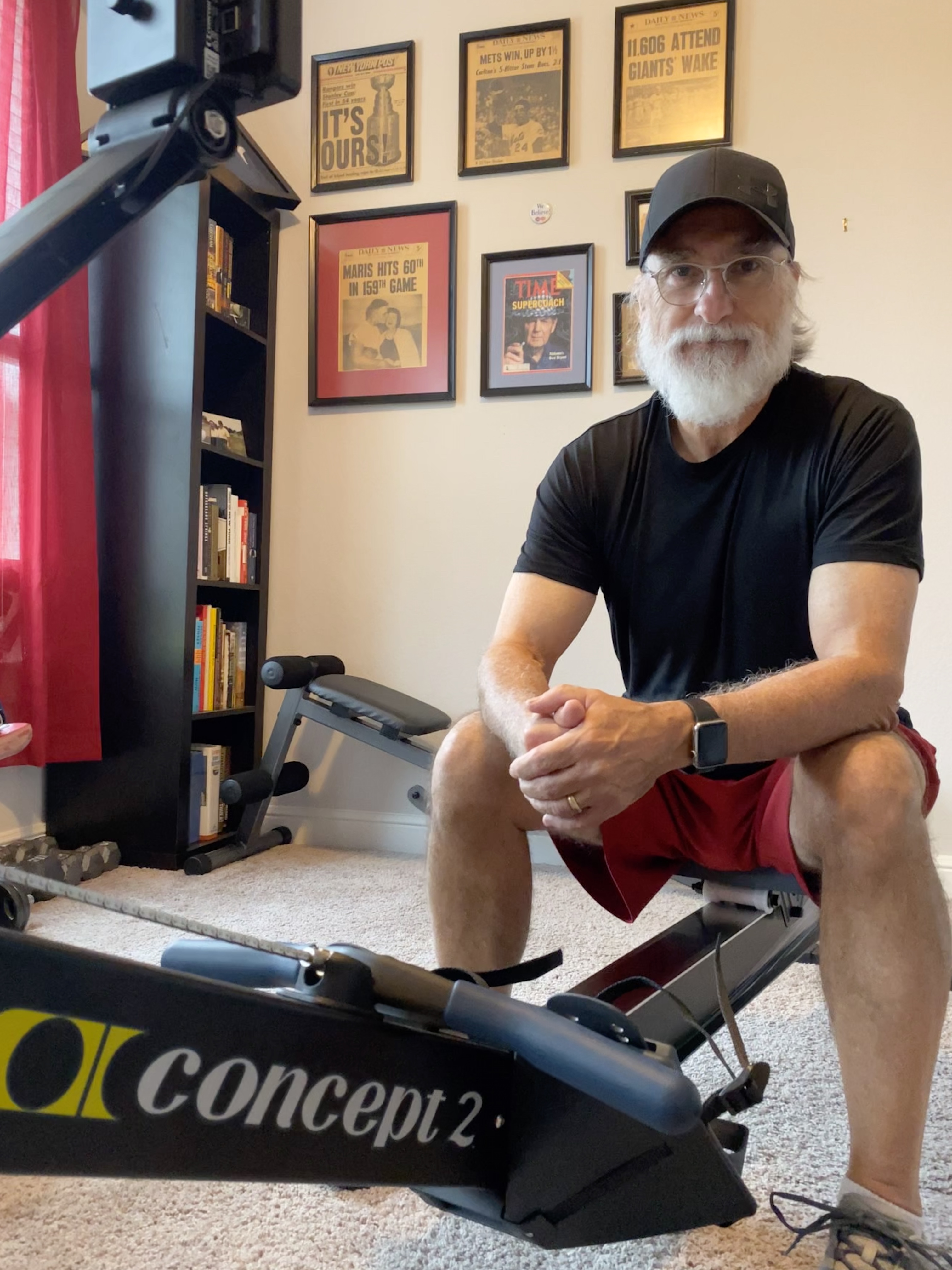 finding purpose in retirement with indoor rowing