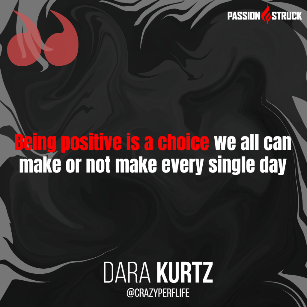 Dara Kurtz quote about how to live a crazy perfect life