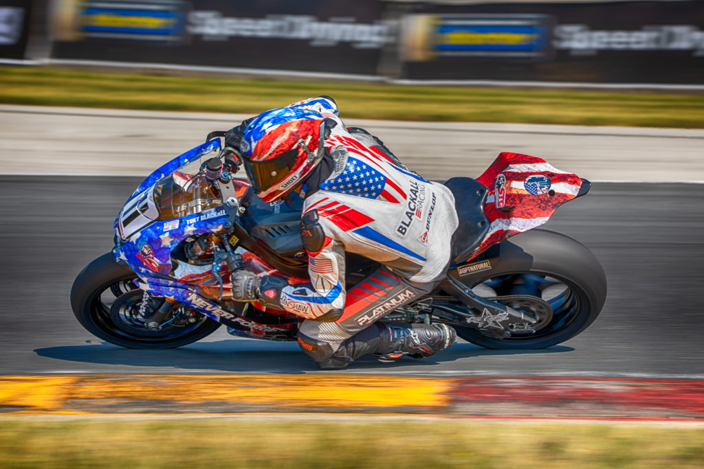 Picture of racer Tony Blackall from Blackall Racing to provide a veteran voice