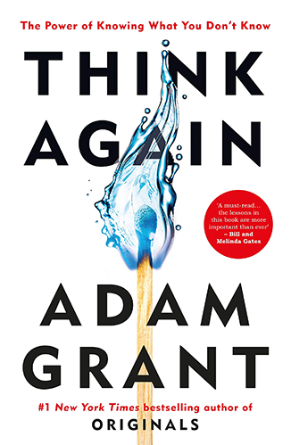 Adam Grant Think Again book cover for Passion Struck