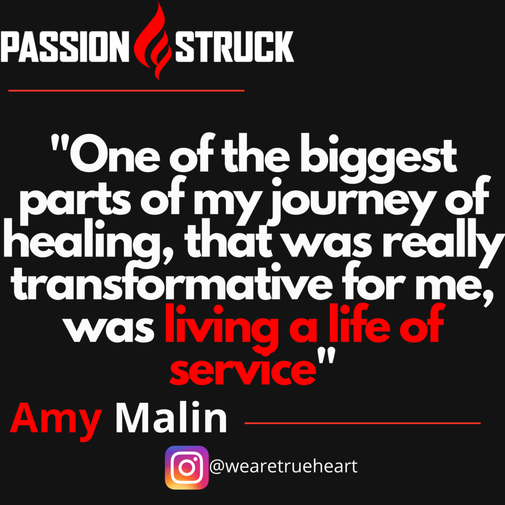 Living a Life of Service quote by Amy Malin