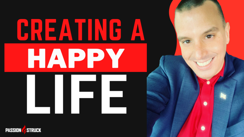 Passion Struck podcast Thumbnail with Flory Seidel on creating a happy life