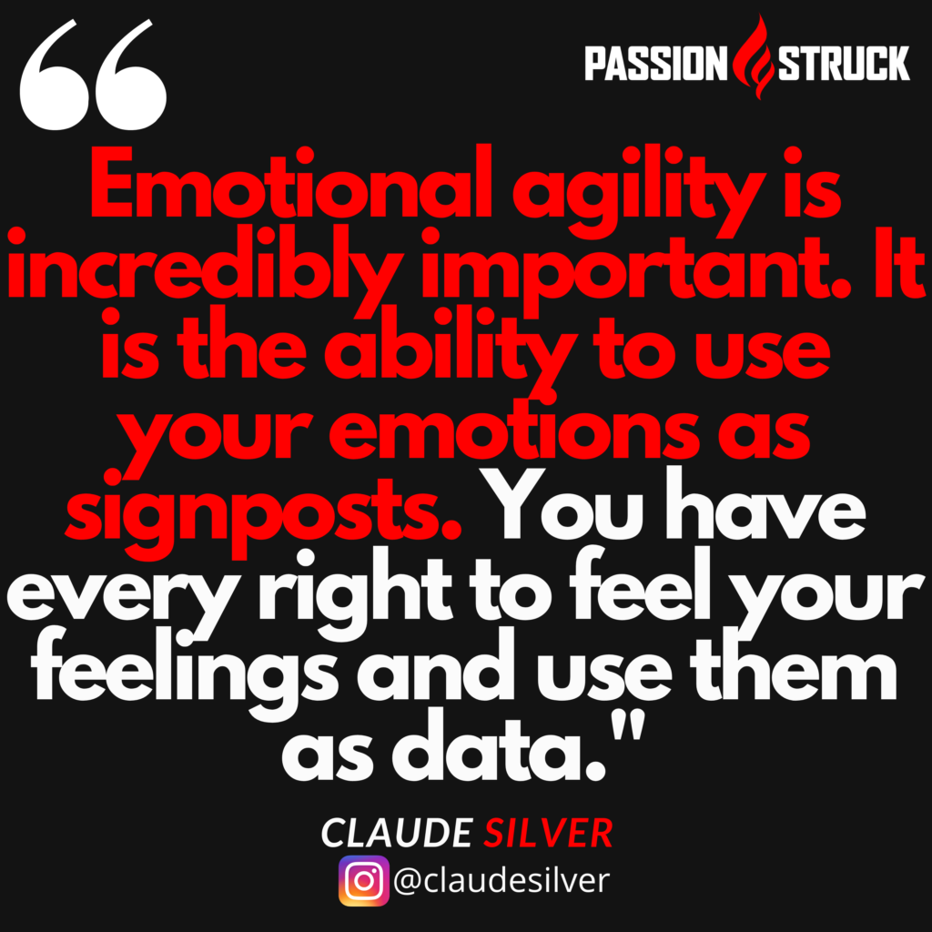 Claude Silver quote on emotional agility