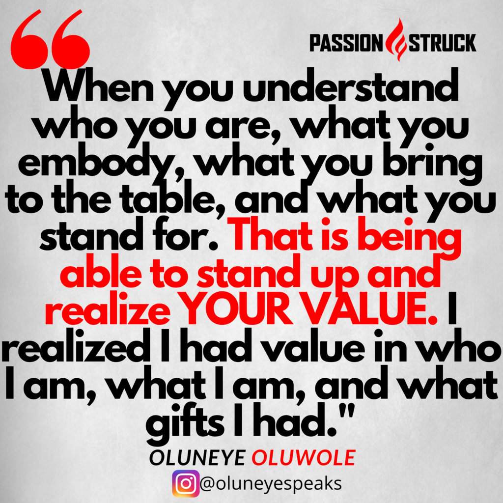 Oluneye Oluwole quote on reach for your dreams