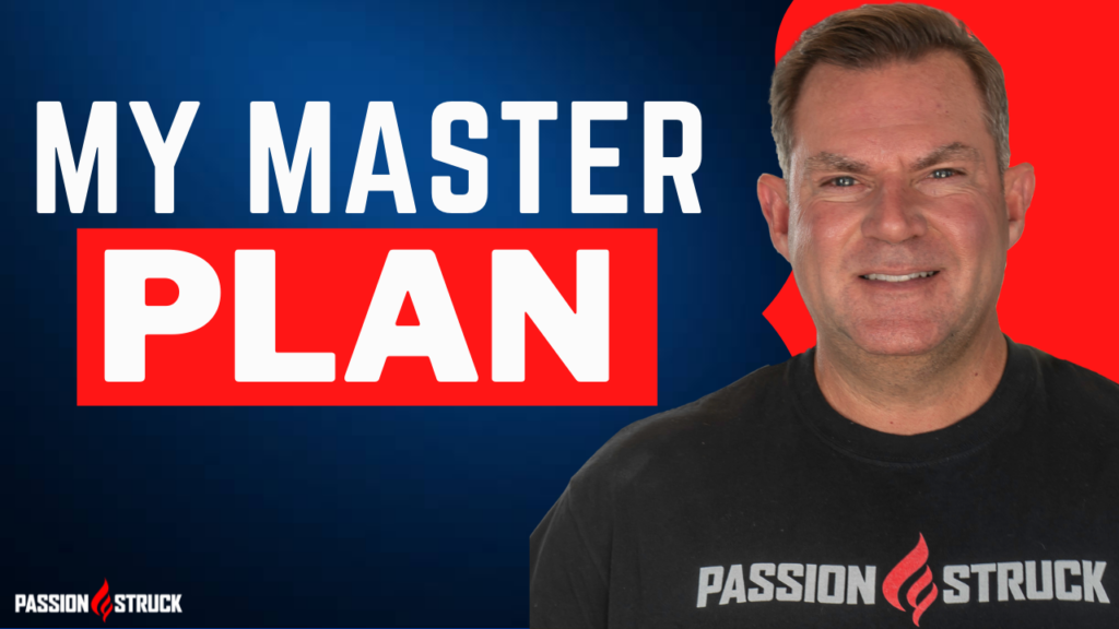 Image featuring Passion Struck CEO John R. Miles discussing his master plan