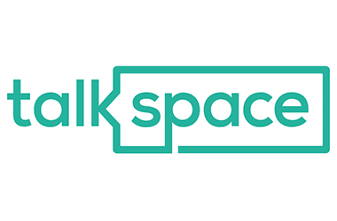 talkspace logo for passion struck podcast sponsorship