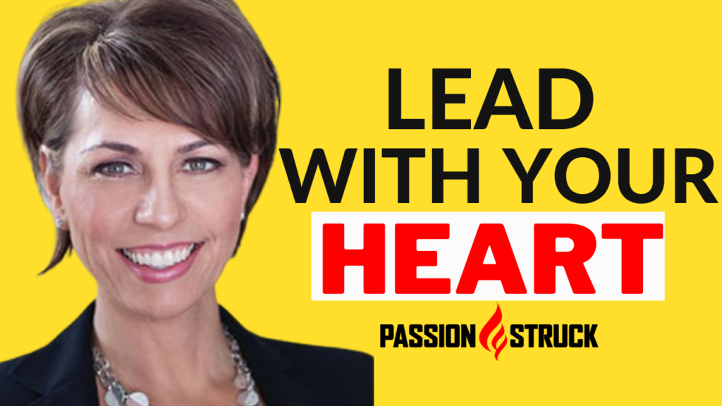 Passion Struck podcast thumbnail featuring Tricia Manning on leading with your heart