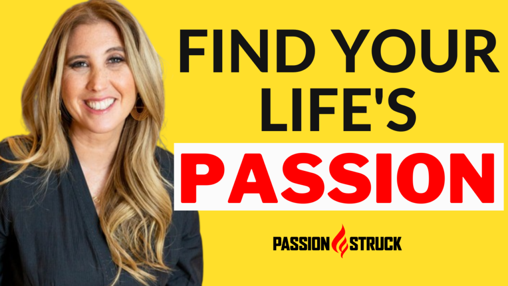 Passion Struck podcast thumbnail episode 149 featuring Cathy Heller on finding life's passion