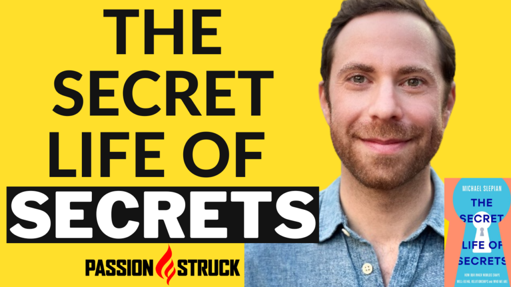 Passion Struck podcast thumbnail featuring Michael Slepian profess at Columbia Business School