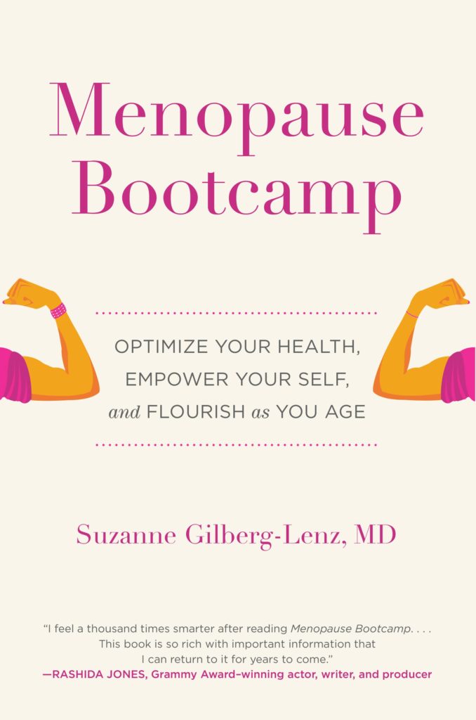 Menopause bootcamp by Dr. Suzanne Gilberg-Lenz for Passion Struck book list