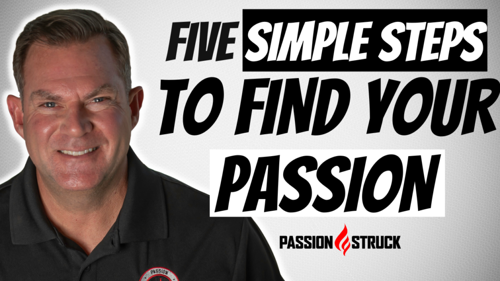 Thumbnail featuring John R. Miles about five simple ways to find your passion in life