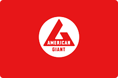 American Giant logo for passion struck podcast sponsorship
