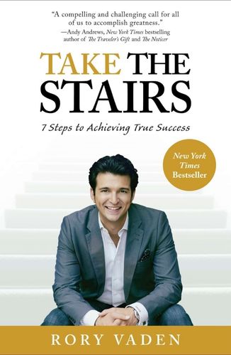 Take the Stairs by Rory Vaden for the Passion Struck podcast recommended books.