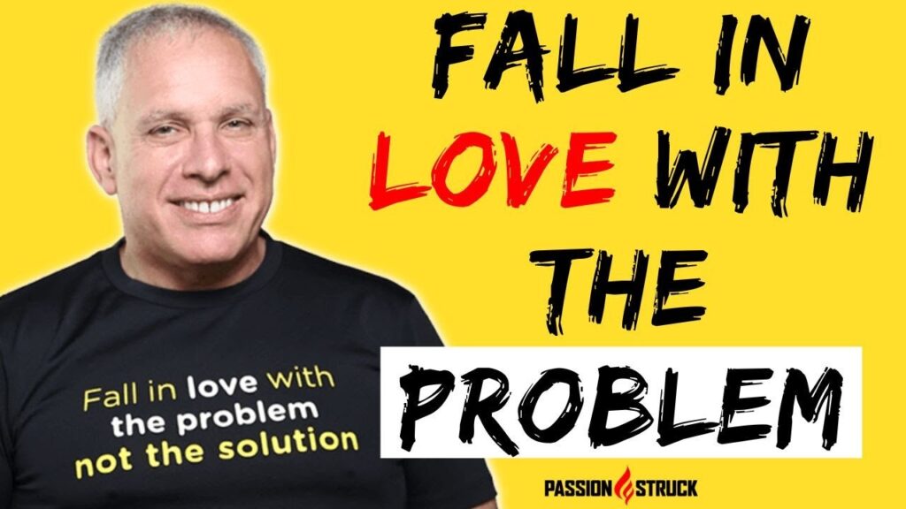 Passion Struck podcast thumbnail episode 242 with Uri Levine and falling in love with the problem