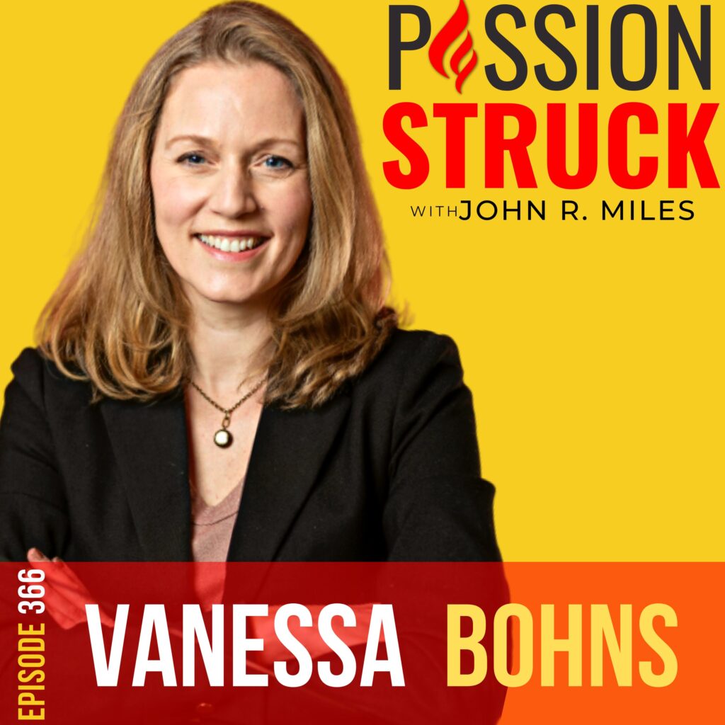 Passion Struck album cover with Vanessa Bohns episode 366 on the Psychology Behind Our Daily Choices