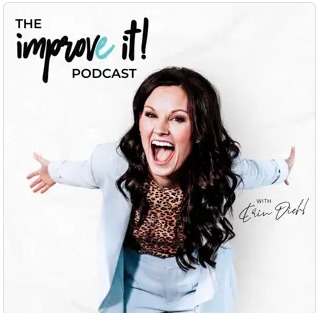The Improveit podcast with Erin Diehl album cover