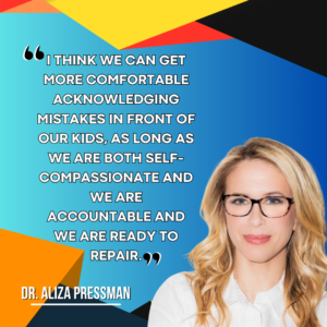 Motivational quote from Dr. Aliza Pressman for the Passion Struck Podcast