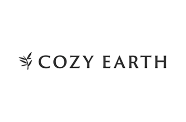 Cozy Earth logo for the Passion Struck podcast sponsorships