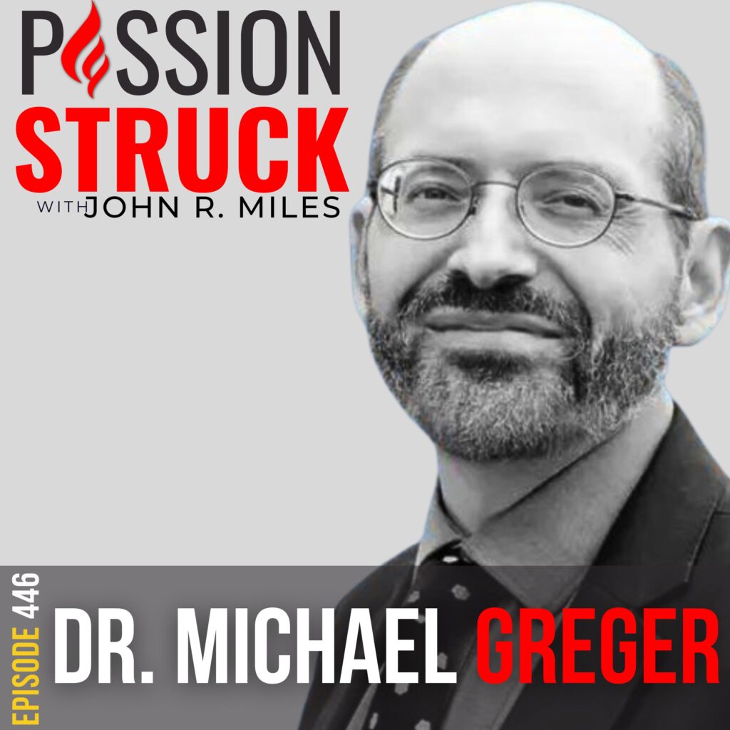 Passion Struck album cover with Dr. Michael Greger Episode 447 on the Blueprint for Healthy Aging