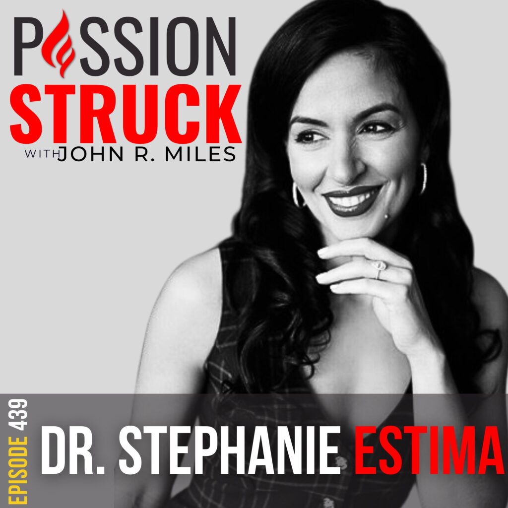 Passion Struck album cover with Dr. Stephanie Estima Episode 439 on Deciphering the Language of Symptoms