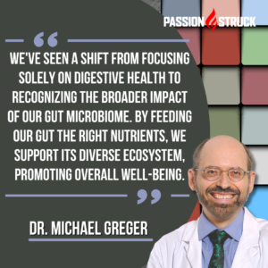 Motivational quote said by Dr. Michael Greger during the Passion Struck Podcast with John R. Miles
