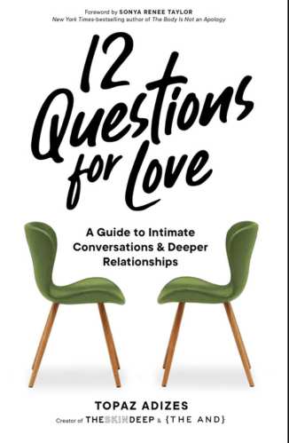 12 Questions for Love by Topaz Adizes for Passion Struck recommended books