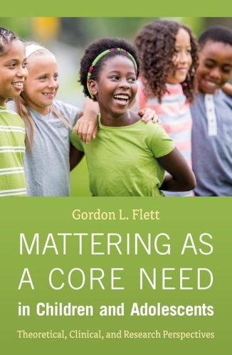 Mattering as a Core Need by Dr. Gordon Flett for Passion Struck recommended books