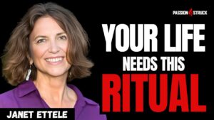 Youtube thumbnail of Janet Ettele for the Passion Struck Podcast with John R. Miles episode 614 on How Joyous Effort Transforms Our Lives