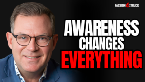 Youtube thumbnail with John R. Miles for the Passion Struck Podcast Momentum Friday episode 636 on Unlocking Self-Leadership: Inner Work and the R.A.R.E. Method