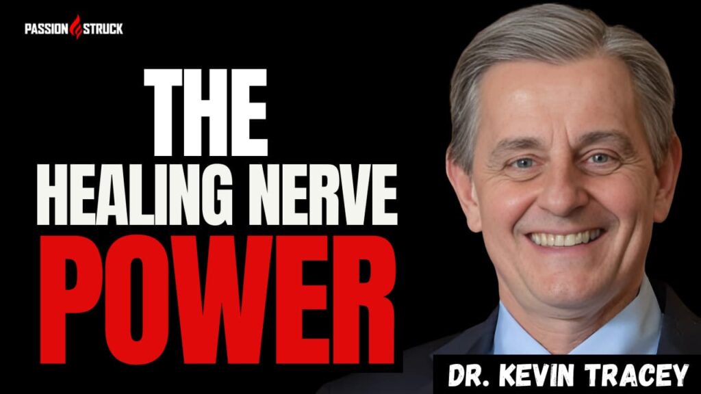 Youtube thumbnail of Dr. Kevin Tracey for the Passion Struck Podcast with John R. Miles episode 650 on How to Heal Ra With Vagus Nerve Stimulation