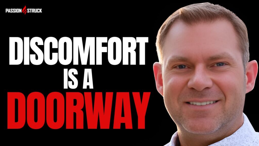 Youtube thumbnail of John R. Miles for the Passion Struck Podcast Momentum Friday episode 651 on The Exposure Gap: The Bridge Between Safety and Growth