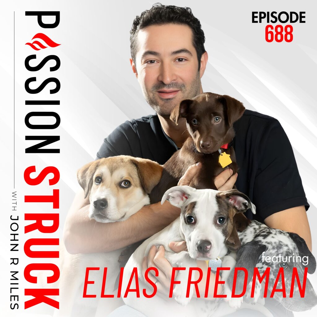 How Dogs Help Us to Matter More | Elias Weiss Friedman (The Dogist) Podcast cover for Passion Struck epidode 688